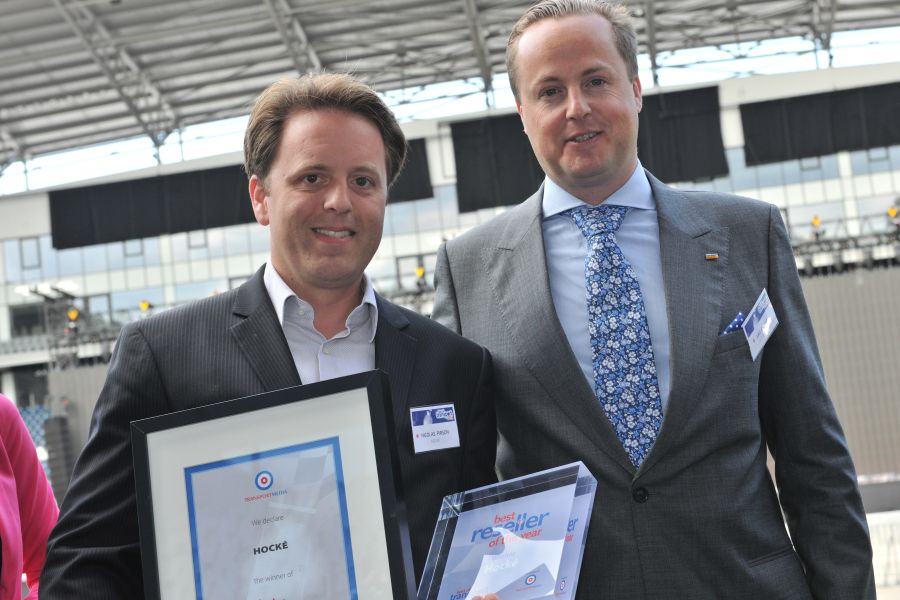 Best of TRANSPORT 2014, powered by TLV: eerste Best Reseller Award voor Group Hocké