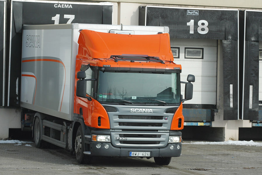 Powerful Scania V8 Truck