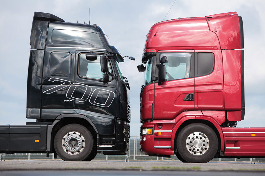 Scania X Volvo: a guerra pelo conforto da década de 90 (Arquivo RC) -  Revista Caminhoneiro